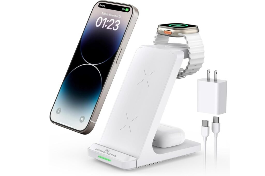 3-in-1 wireless charging station